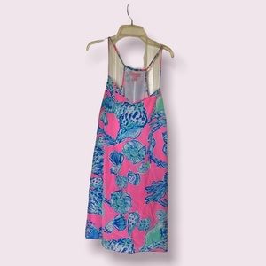 Lilly Pulitzer Dusk Strappy Silk Slip Dress